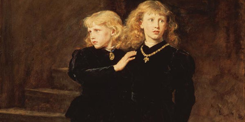 The Princes in the Tower - Millais Painting